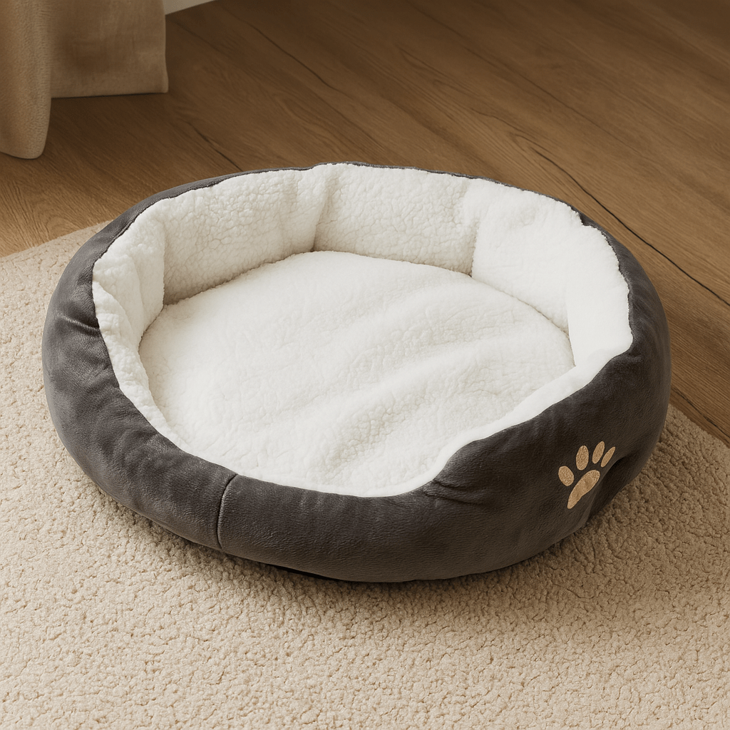 Coussin panier pour chien| Dreamy Sloth® Gris / 43x39 cm