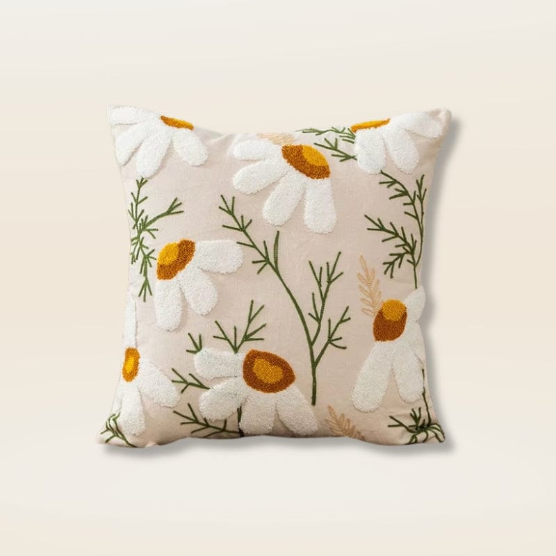 Coussin pissenlit | Dreamy Sloth® Blanc / 45x45 cm
