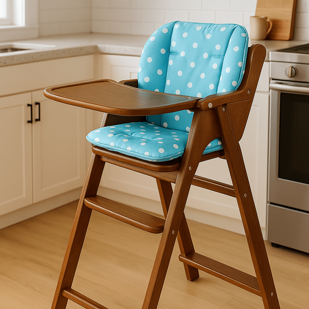 Coussin pour chaise haute | Dreamy Sloth® Bleu