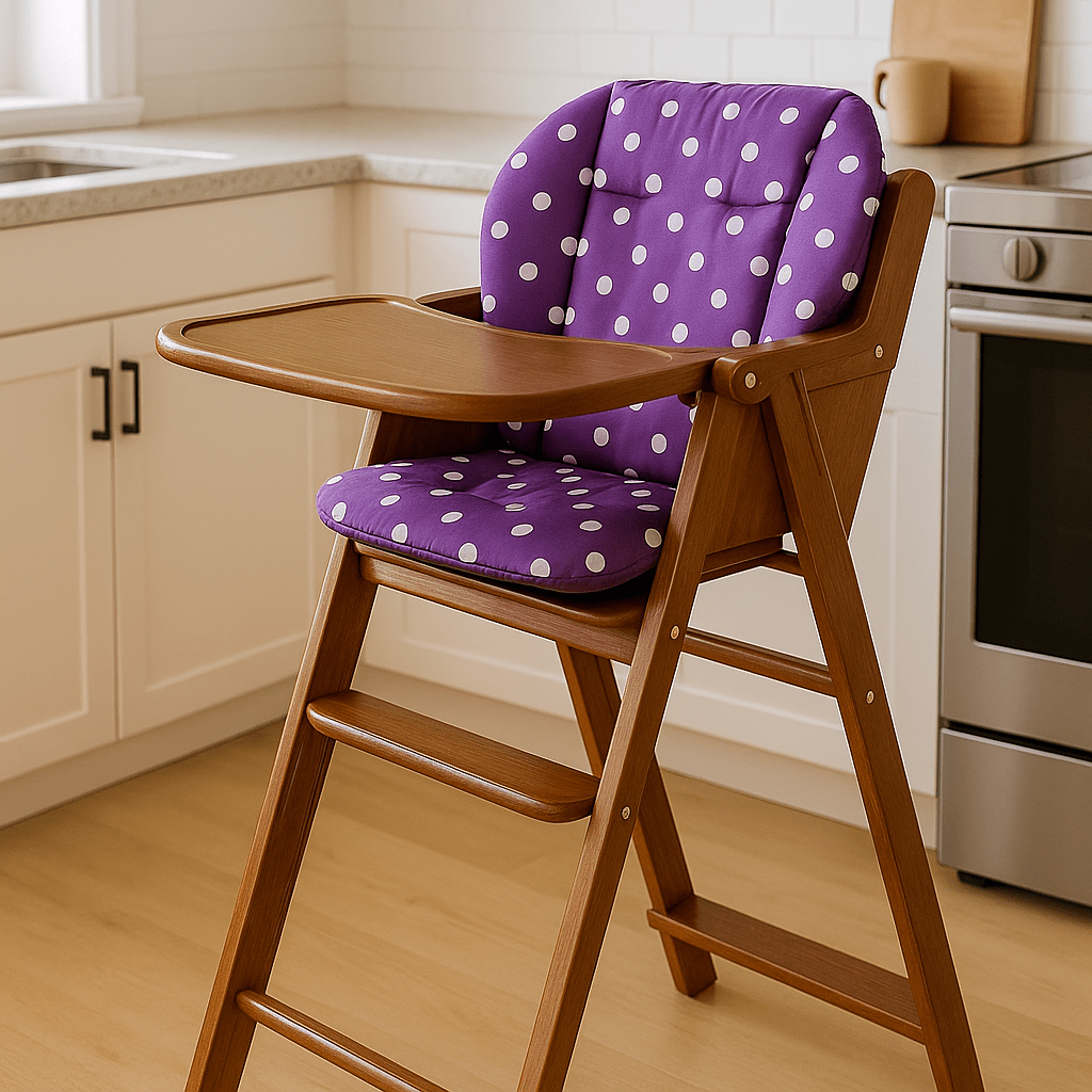 Coussin pour chaise haute | Dreamy Sloth® Violet