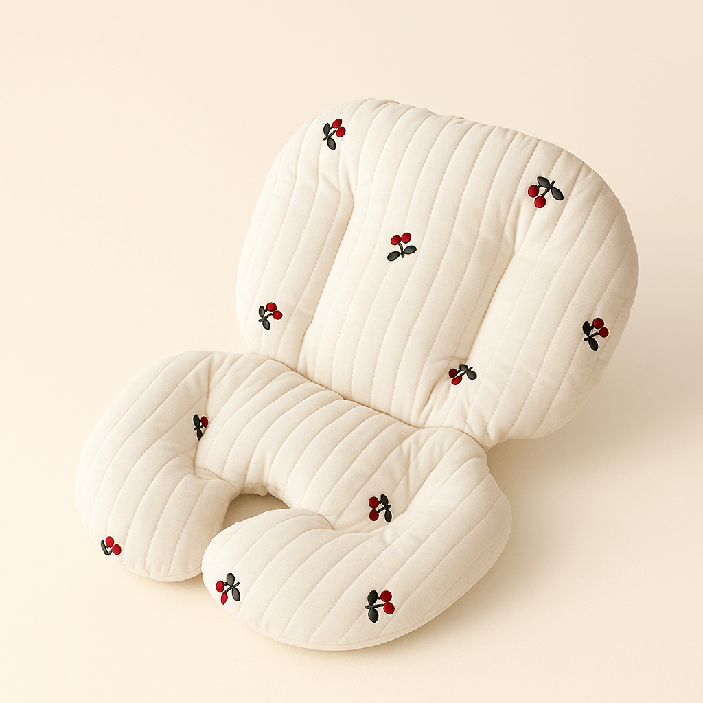 Coussin pour chaise haute en bois avec harnais | Dreamy Sloth®