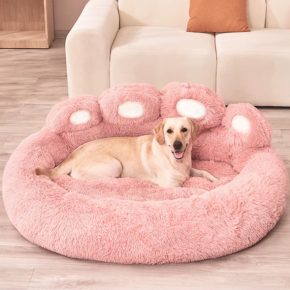Coussin pour chien apaisant| Dreamy Sloth® Rose / 50 cm