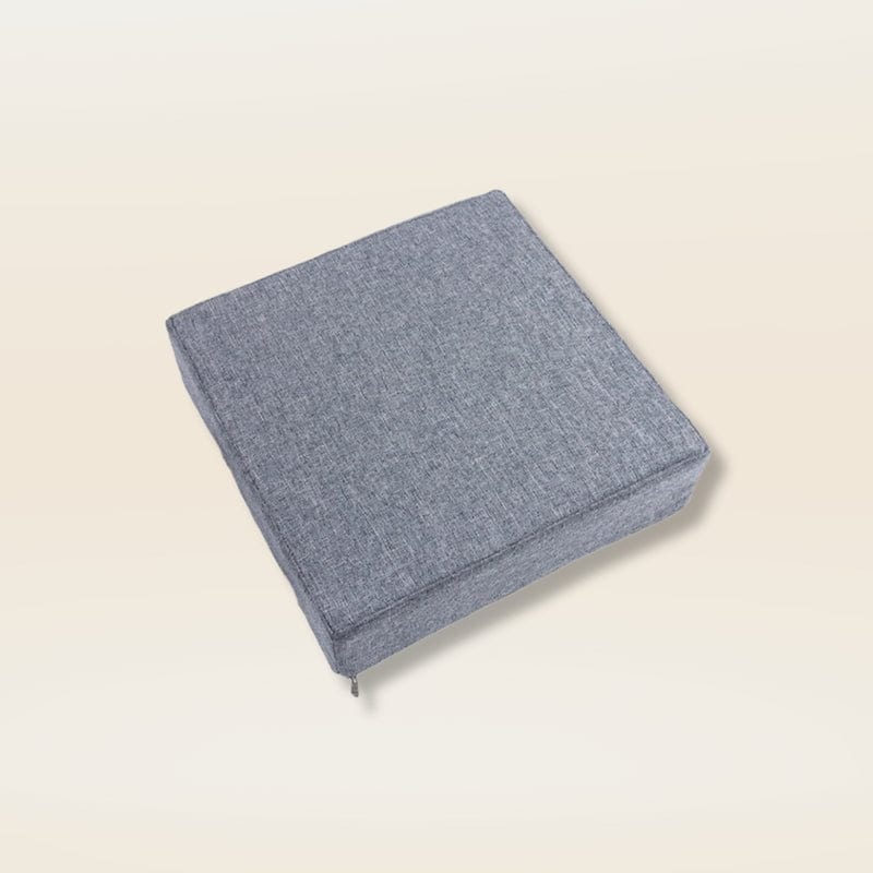 Coussin pour tabouret | Dreamy Sloth® Gris / 30x30 cm