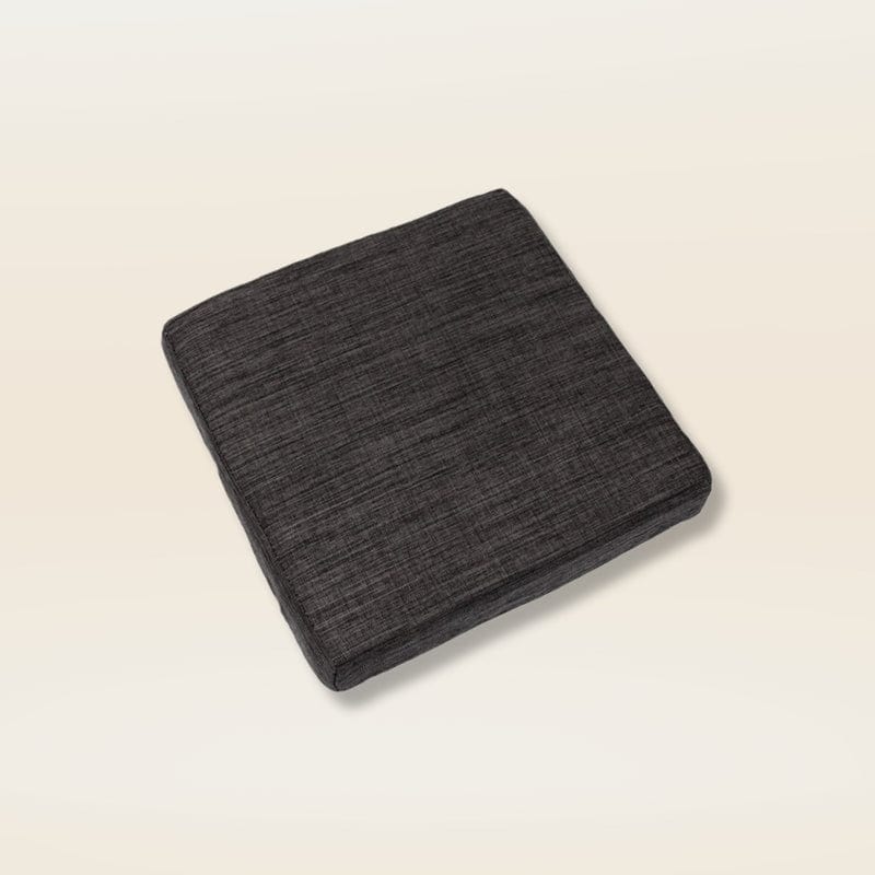 Coussin pour tabouret | Dreamy Sloth® Gris foncé / 30x30 cm