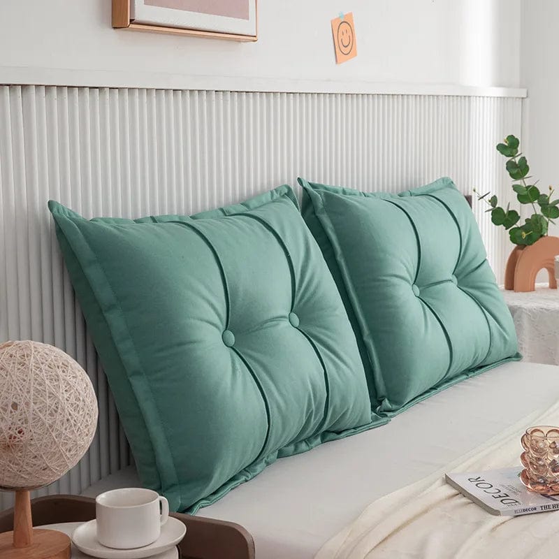 Coussin pour tete de lit | Dreamy Sloth® Vert / 60x55 cm