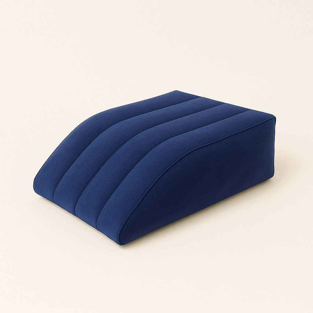 Coussin relève jambes gonflable | Dreamy Sloth® Bleu / 63x50 cm