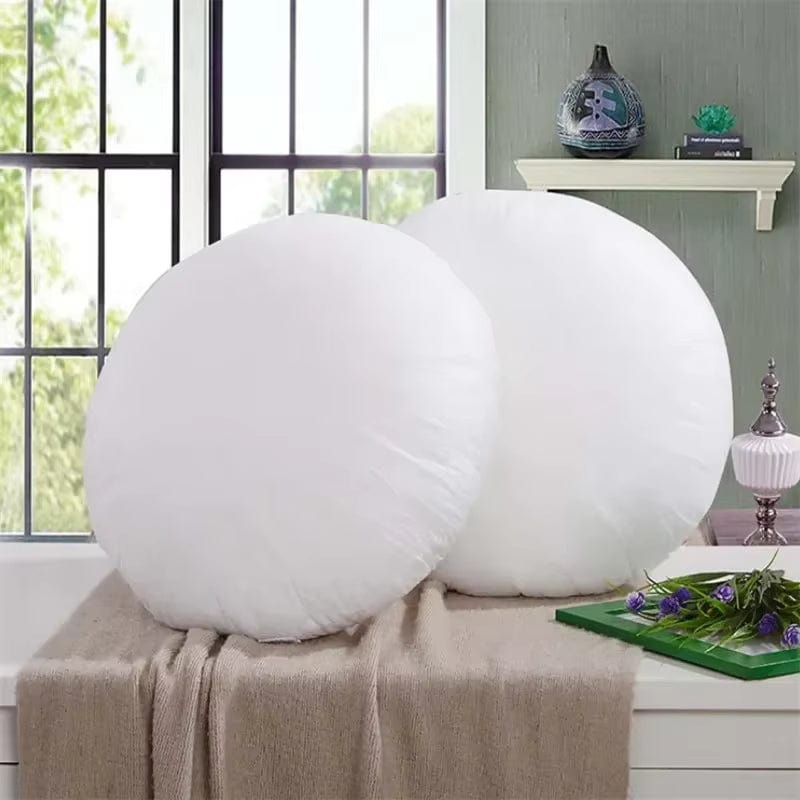 Coussin rond blanc | Dreamy Sloth®