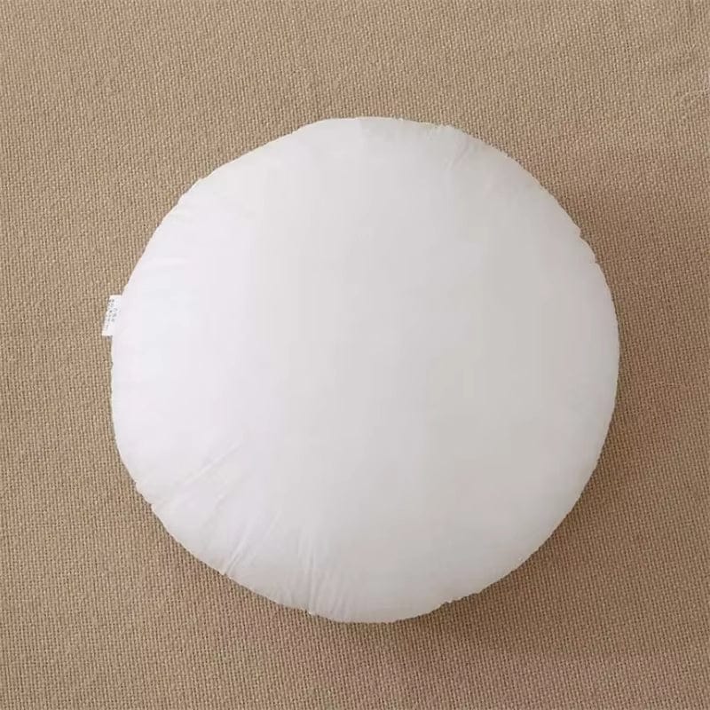 Coussin rond blanc | Dreamy Sloth® Blanc / 55x55 cm