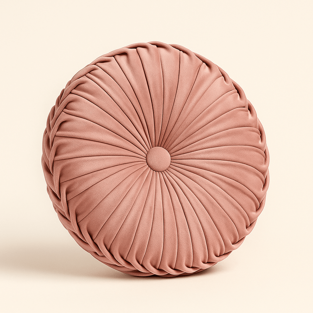 Coussin rond velours | Dreamy Sloth®