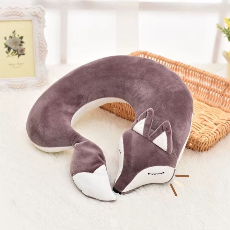 Coussin spécial cervical | Dreamy Sloth® Marron / 28x28 cm