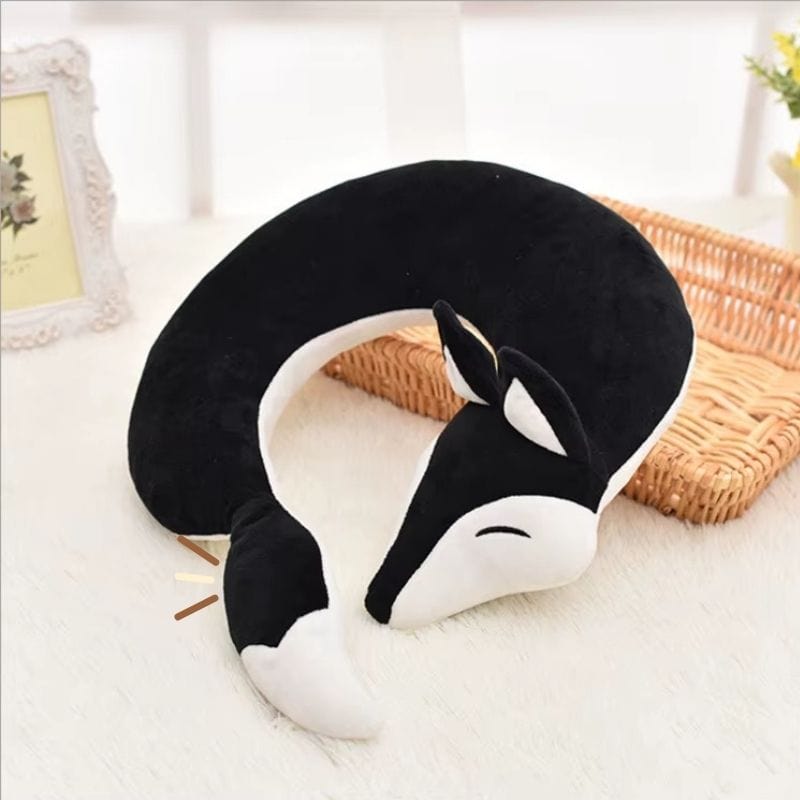 Coussin spécial cervical | Dreamy Sloth® Noir / 28x28 cm