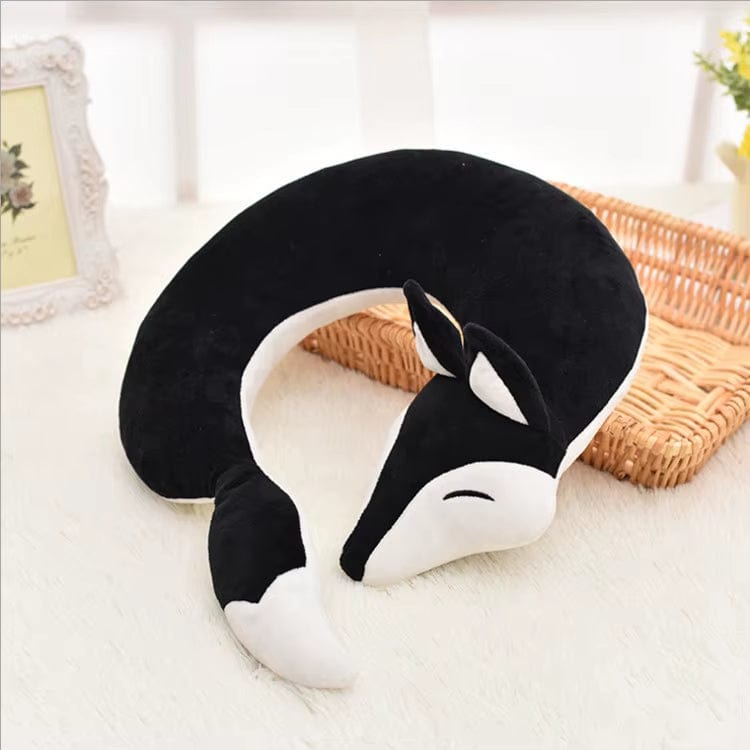 Coussin spécial cervical | Dreamy Sloth® Noir / 28x28 cm