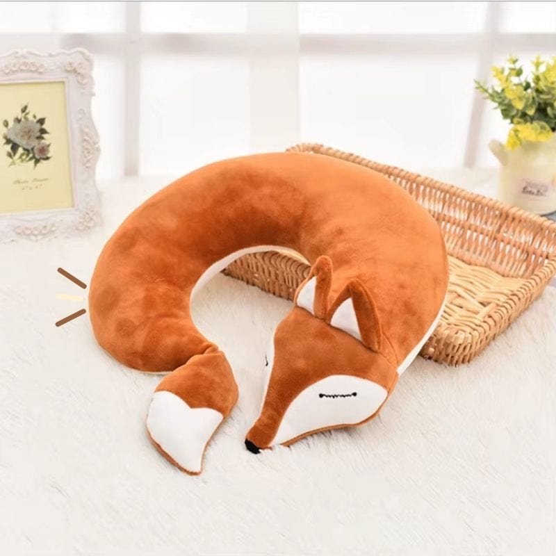 Coussin spécial cervical | Dreamy Sloth® Orange / 28x28 cm