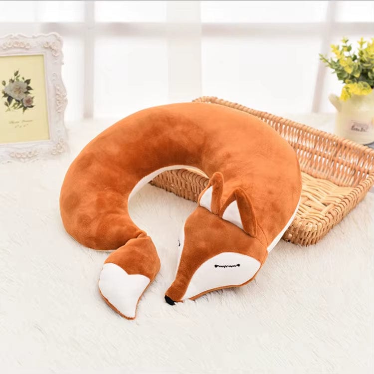 Coussin spécial cervical | Dreamy Sloth® Orange / 28x28 cm