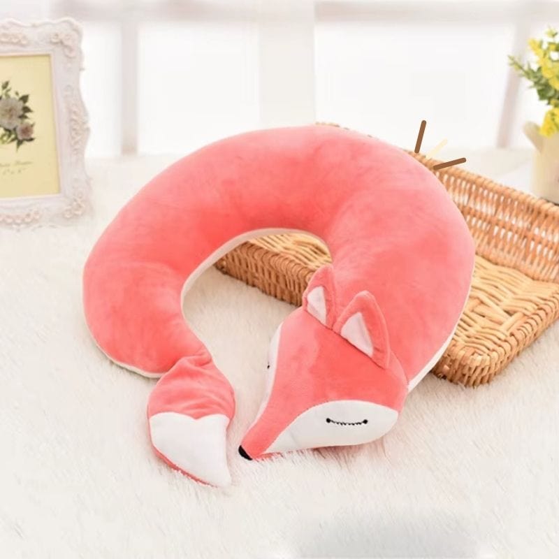 Coussin spécial cervical | Dreamy Sloth® Rose / 28x28 cm
