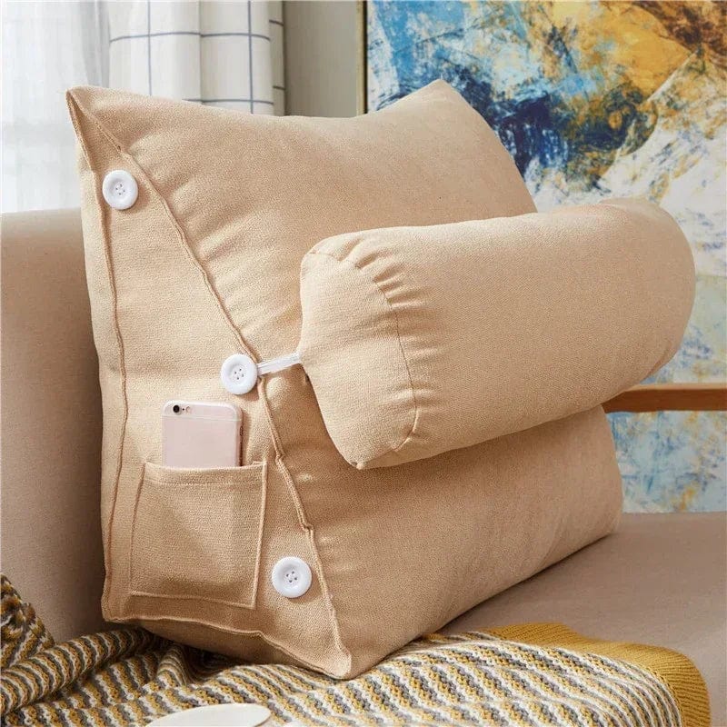 Coussin triangulaire | Dreamy Sloth® Beige