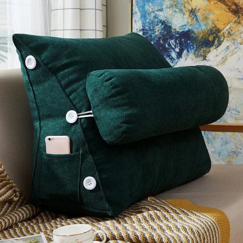 Coussin triangulaire | Dreamy Sloth® Vert