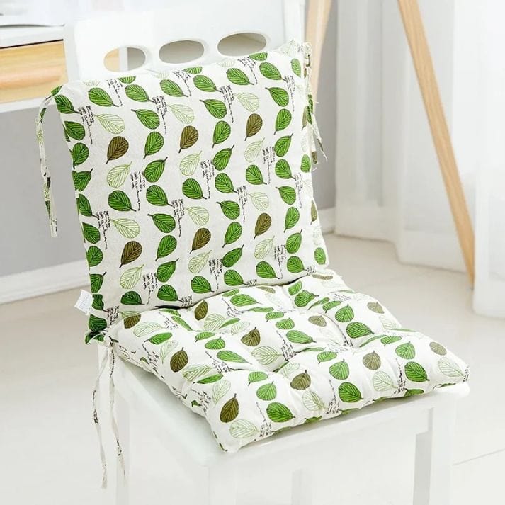 Coussins de chaises épais | DreamySloth® Vert / 40x40 cm