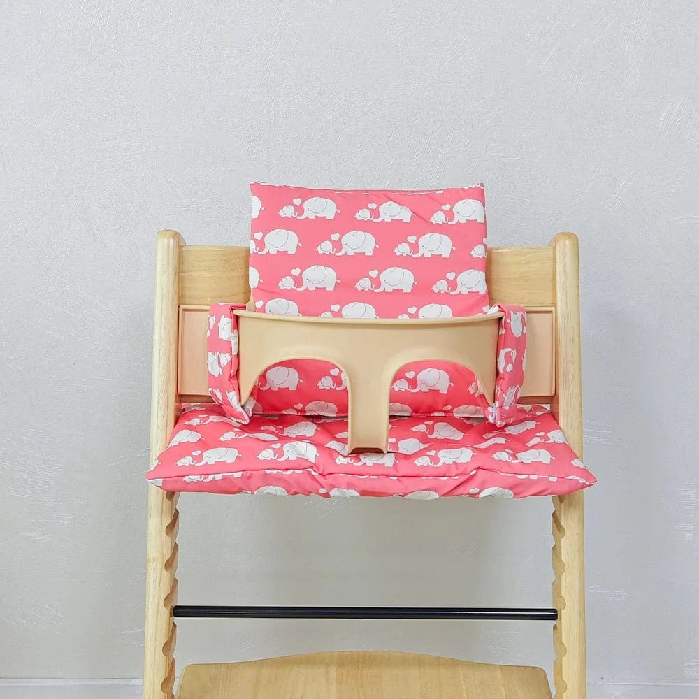 OK / 1PCS Baby High Chair Seat Cushion Cartoon High Chair Cushion- Pair with Tripp Trapp Chair & High Chair for Support and Comfort