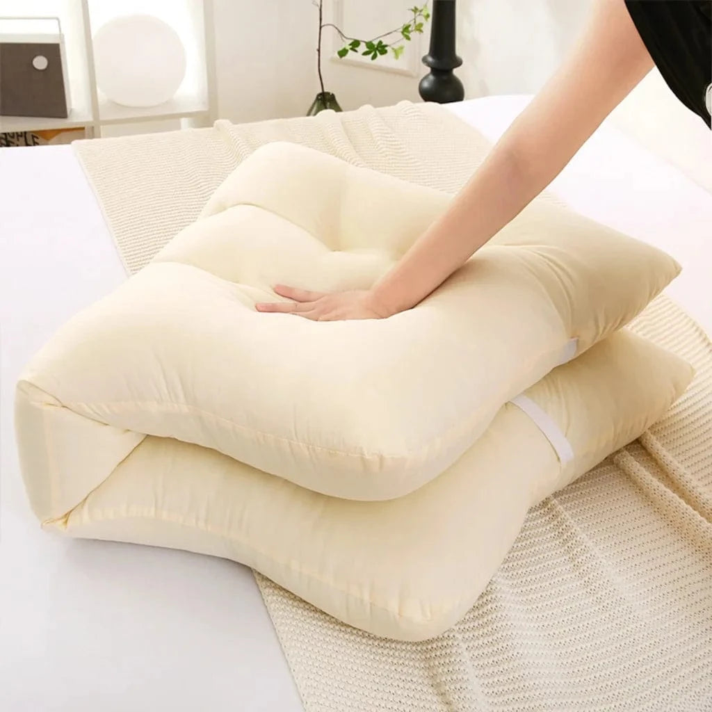OK / Large Headboard Pillow  Soft Crown Shape Bed Reading Pillows Bed Back Pillow for Sitting in Bed with Removable Cover Long Pillow