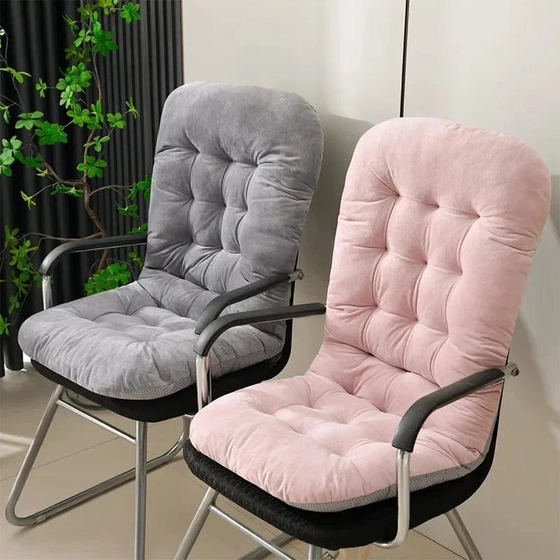 / OK / Super Soft Velvet Bench Cushion Office Seat Cushion Autumn and Winter Butt Cushion Recliner Rocking Chair Cushion