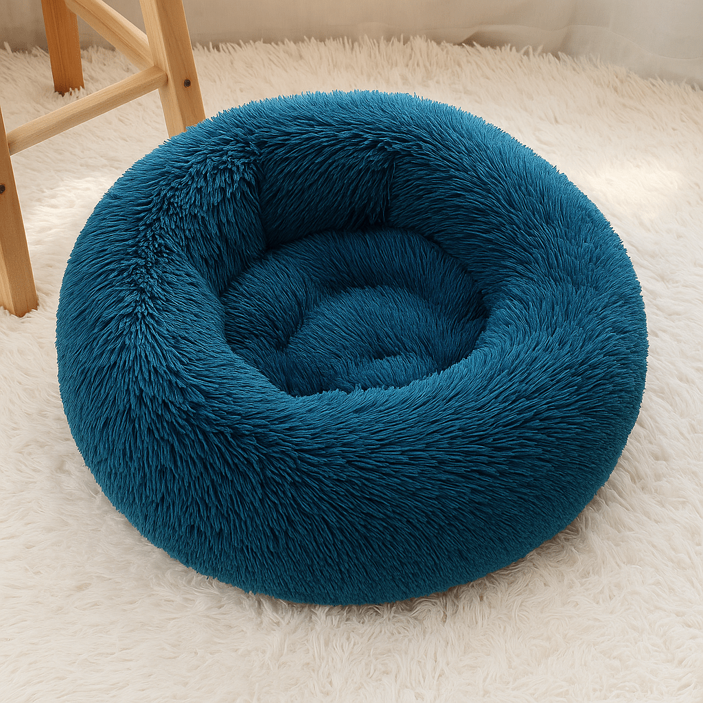 Coussin anti stress chien | Dreamy Sloth® Bleu canard / 40 cm