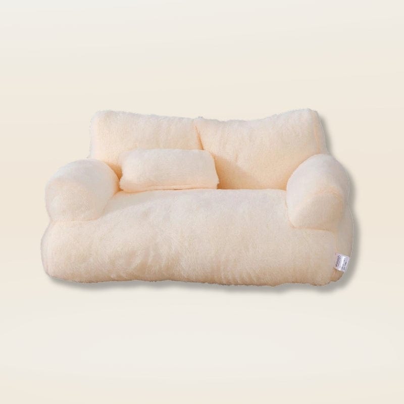 Coussin apaisant chat | Dreamy Sloth® Beige / M (55x38x18cm)