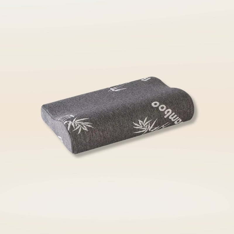 Coussin bambou memoire de forme | Dreamy Sloth® Noir / 40x25 cm