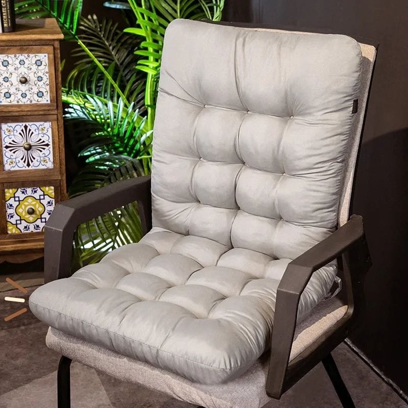 Coussin chaise de bureau | Dreamy Sloth® Gris / 35x70 cm