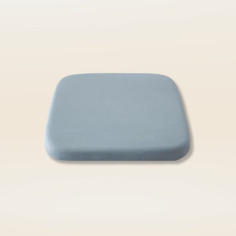Coussin chaise memoire forme | Dreamy Sloth® Bleu clair / 40x40 cm