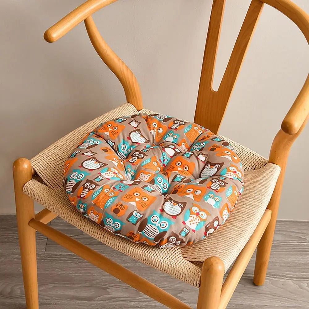 Coussin chaise rond | Dreamy Sloth® Orange