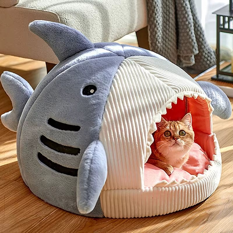Coussin chat kawaii | Dreamy Sloth® Bleu / S (38x35cm)