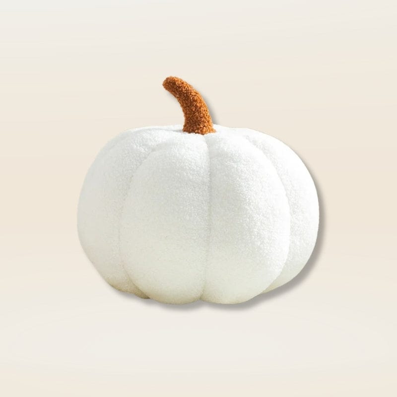Coussin citrouille | Dreamy Sloth® Blanc / 20 cm