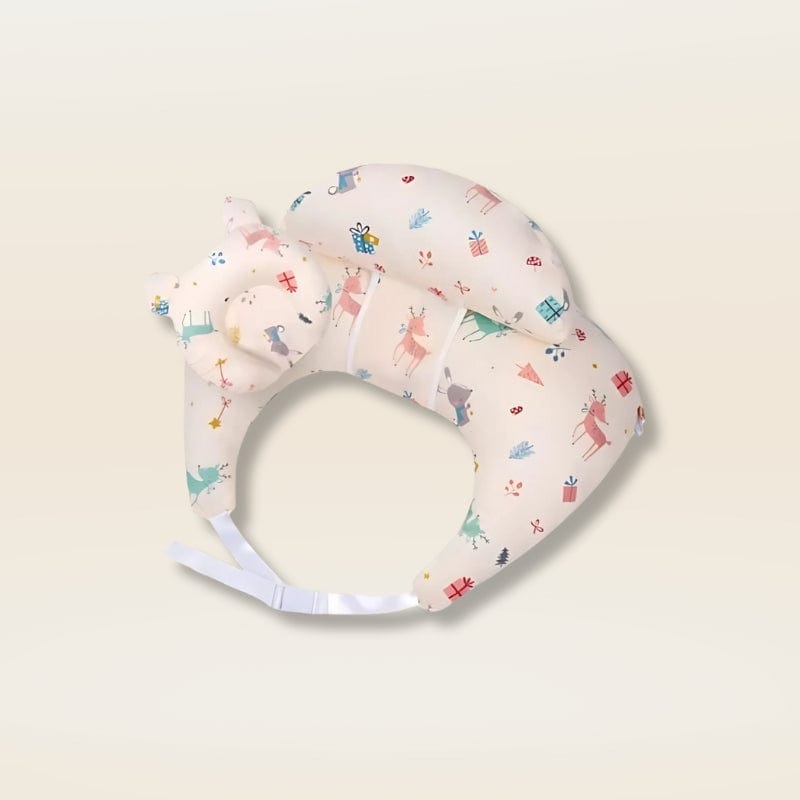 Coussin d'allaitement avec attache | Dreamy Sloth® Rose / 60x70 cm