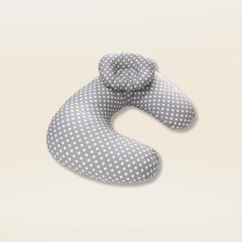 Coussin d'allaitement bio | Dreamy Sloth® Gris / 37x56 cm