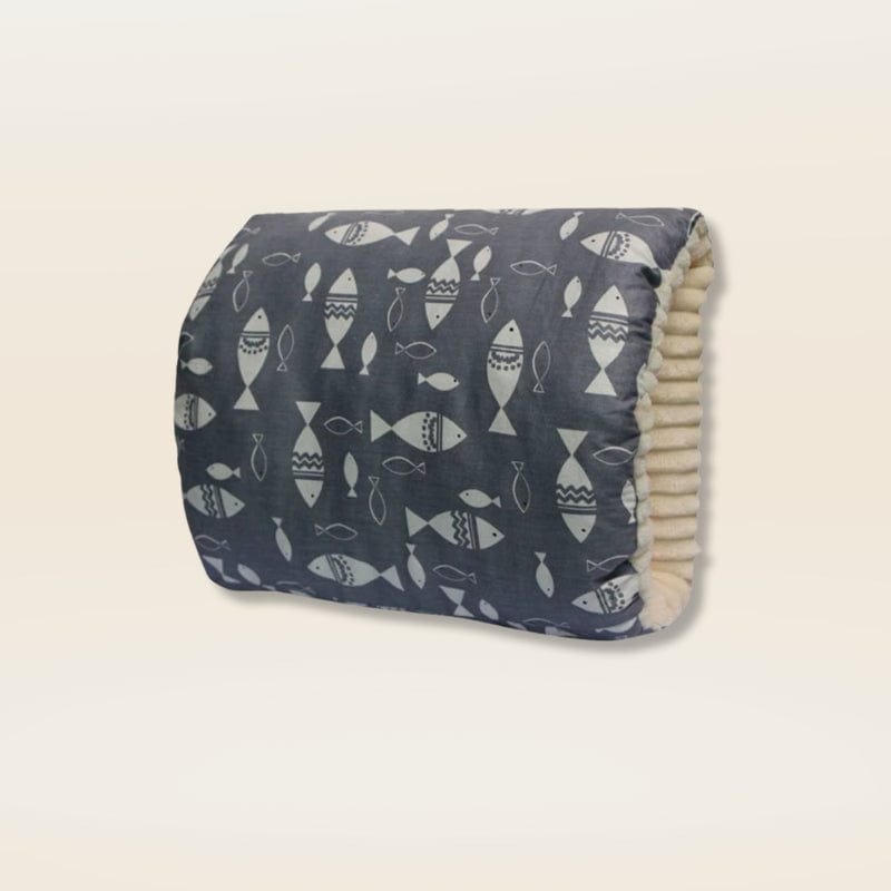 Coussin d'allaitement bras | Dreamy Sloth® Gris foncé / 24x21 cm