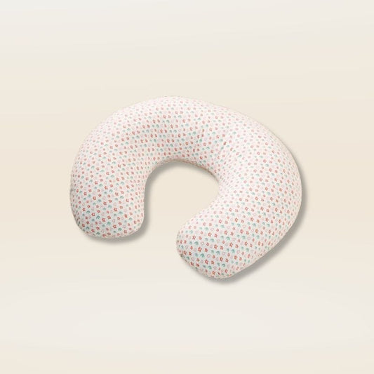 Coussin d'allaitement forme croissant lune | Dreamy Sloth® Rose / 60x50 cm