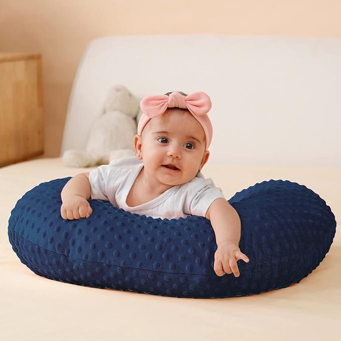 Coussin d'allaitement lavable | Dreamy Sloth® Bleu / 45x35 cm