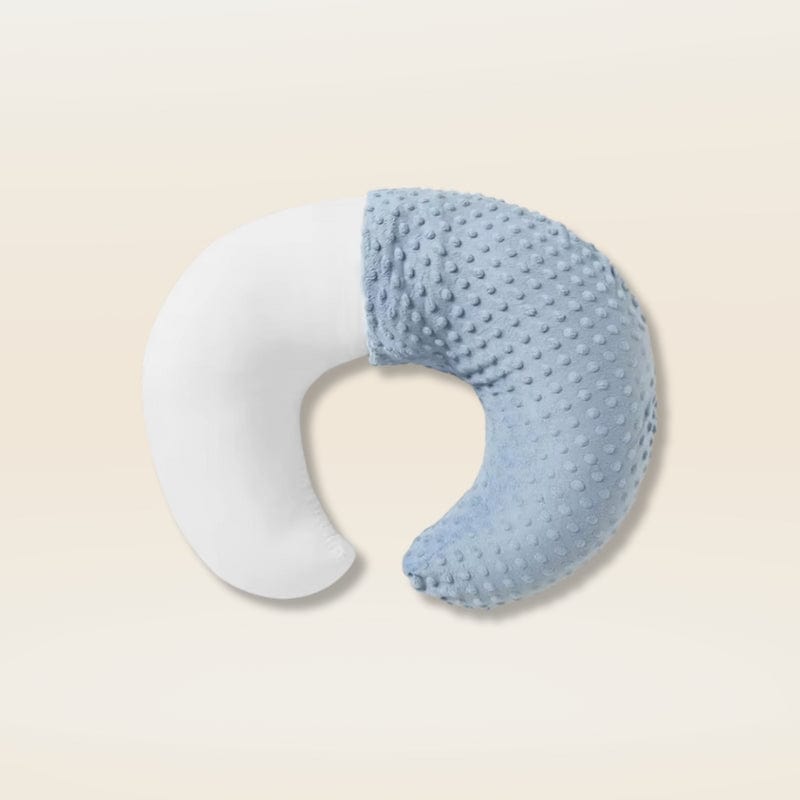 Coussin d'allaitement lavable | Dreamy Sloth® Bleu clair / 45x35 cm