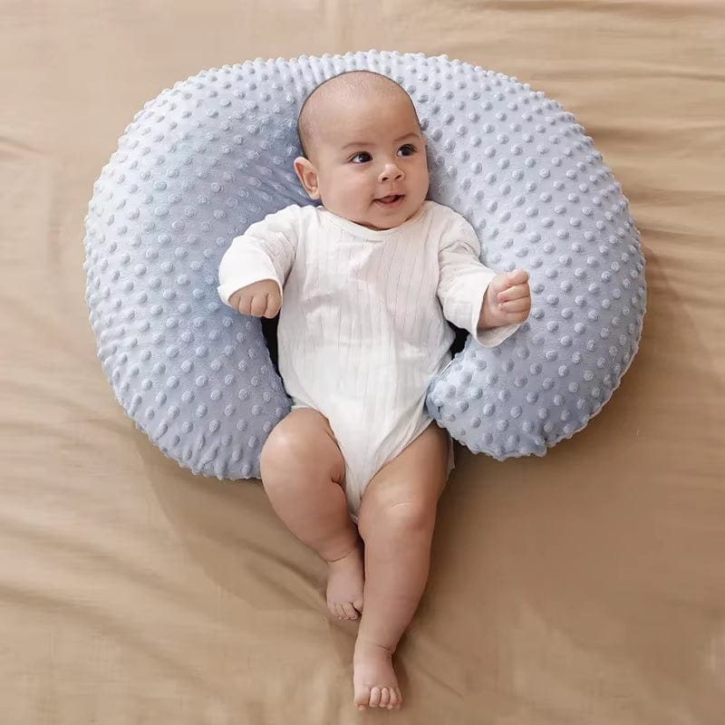 Coussin d'allaitement lavable | Dreamy Sloth® Bleu clair / 45x35 cm