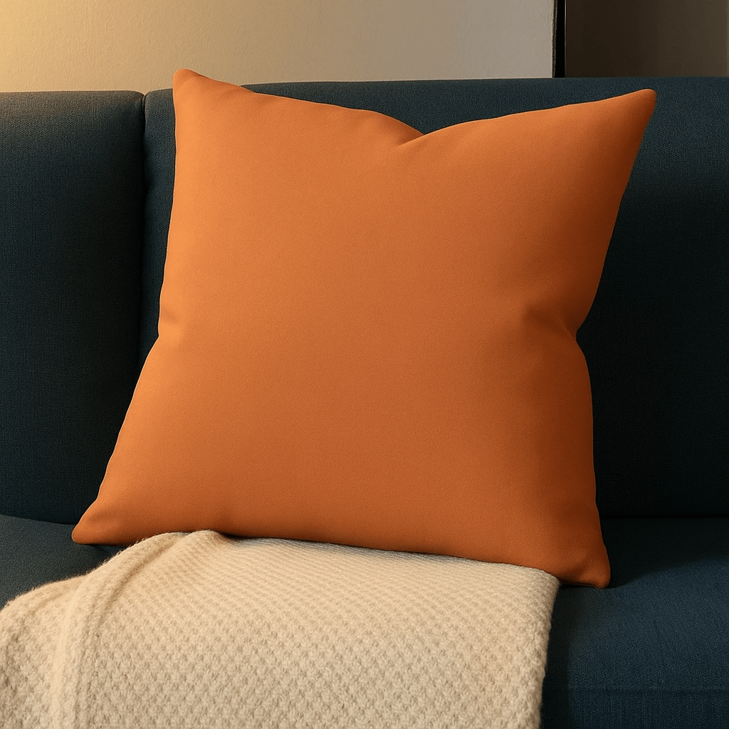 Coussin de canape | DreamySloth® Orange / 45x45 cm