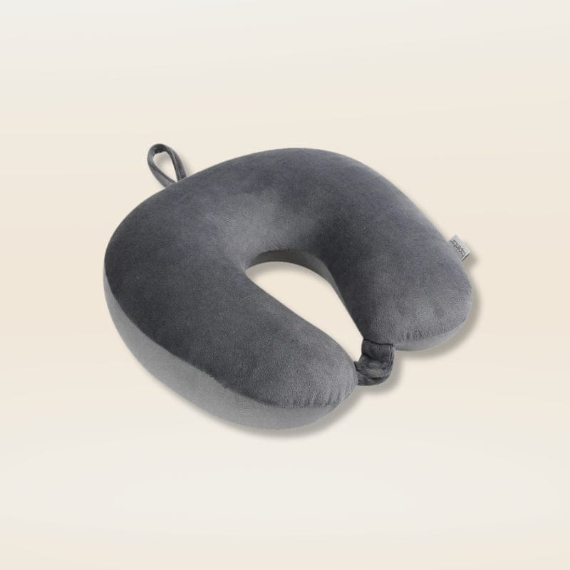 Coussin de cou pour voyage | Dreamy Sloth® Gris foncé