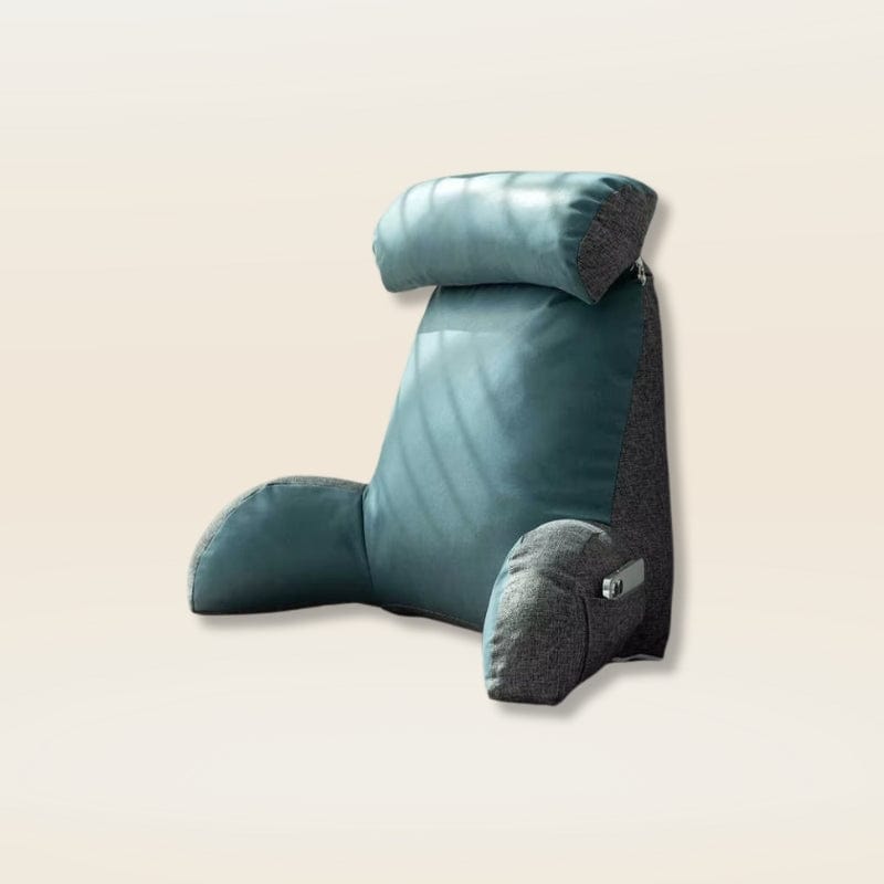 Coussin de lecture adulte | Dreamy Sloth® Bleu clair / 75x58 cm