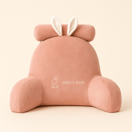 Coussin de lecture ergonomique en velours | Dreamy Sloth®