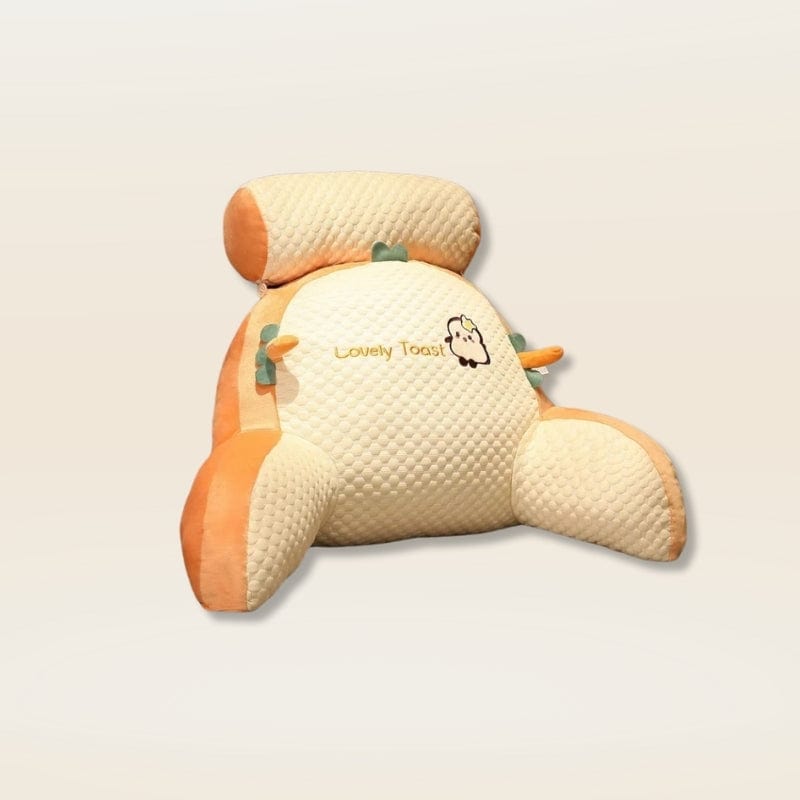 Coussin de lecture lit | Dreamy Sloth® Orange / 60x45x20cm