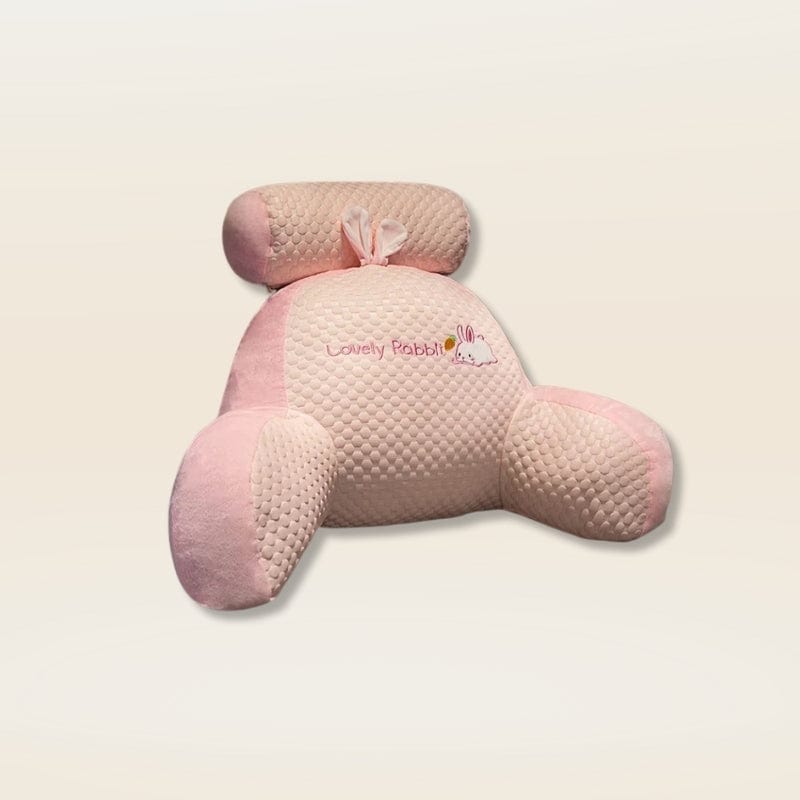 Coussin de lecture lit | Dreamy Sloth® Rose / 60x45x20cm