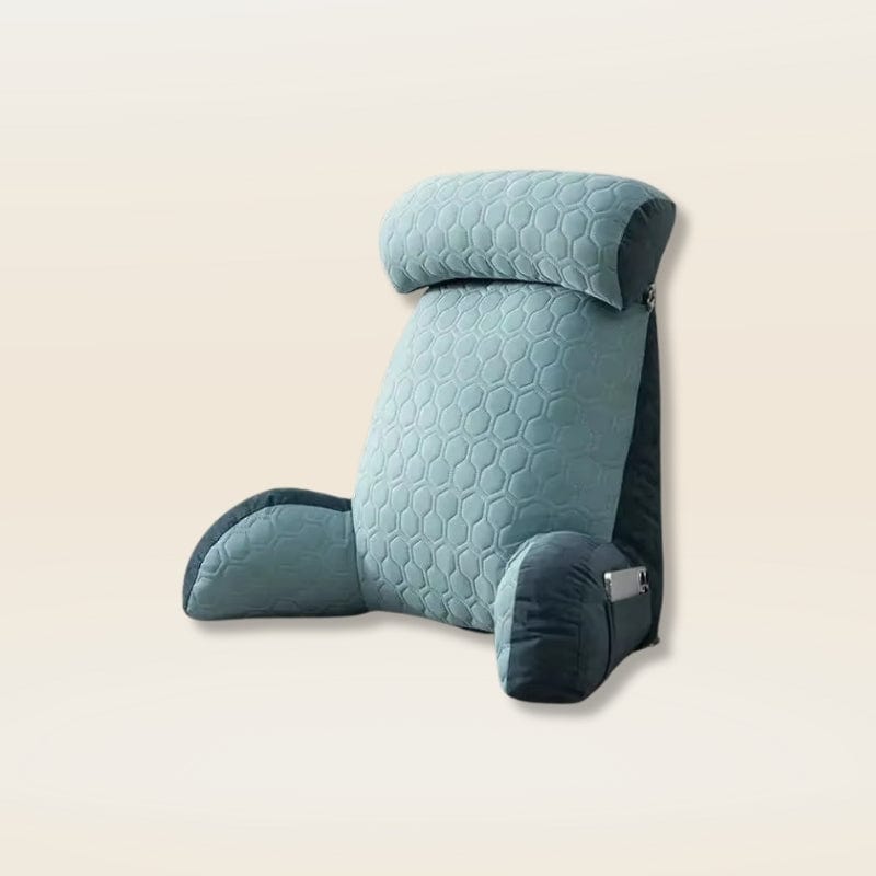 Coussin de lecture memoire de forme | Dreamy Sloth® Bleu clair / 75x58 cm