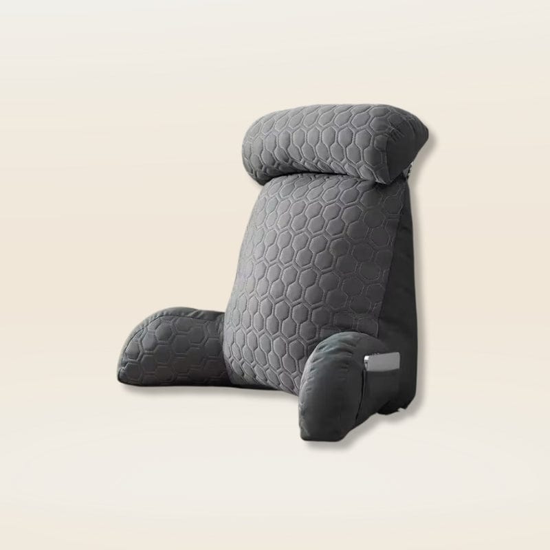 Coussin de lecture memoire de forme | Dreamy Sloth® Gris / 75x58 cm