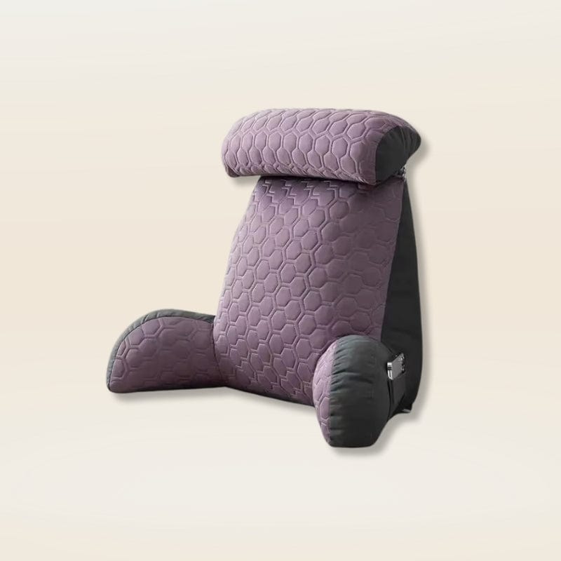 Coussin de lecture memoire de forme | Dreamy Sloth® Violet / 75x58 cm