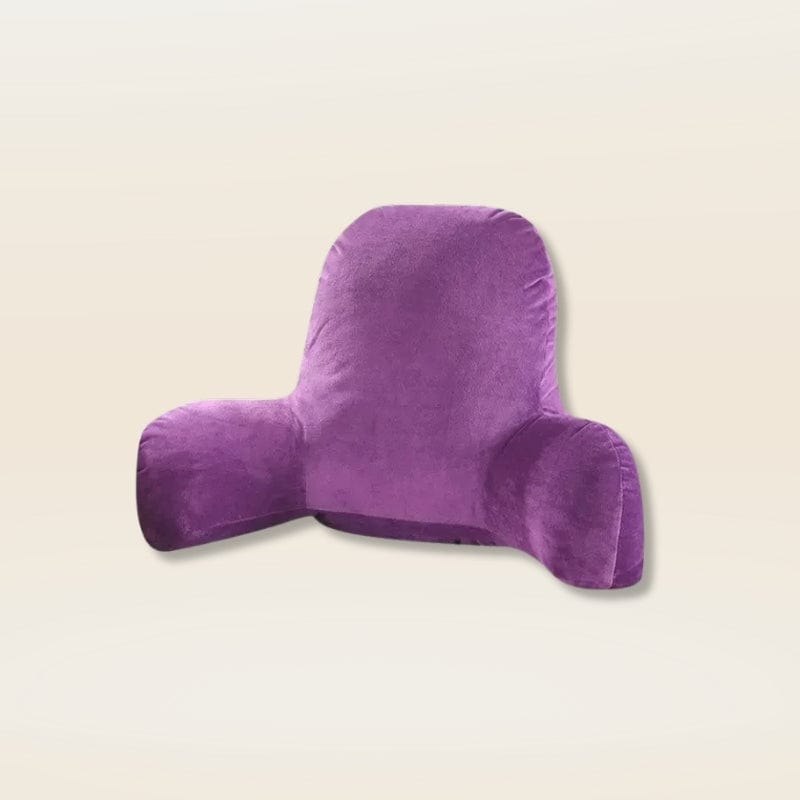 Coussin de lecture pour canapé | Dreamy Sloth® Violet / 50x35 cm